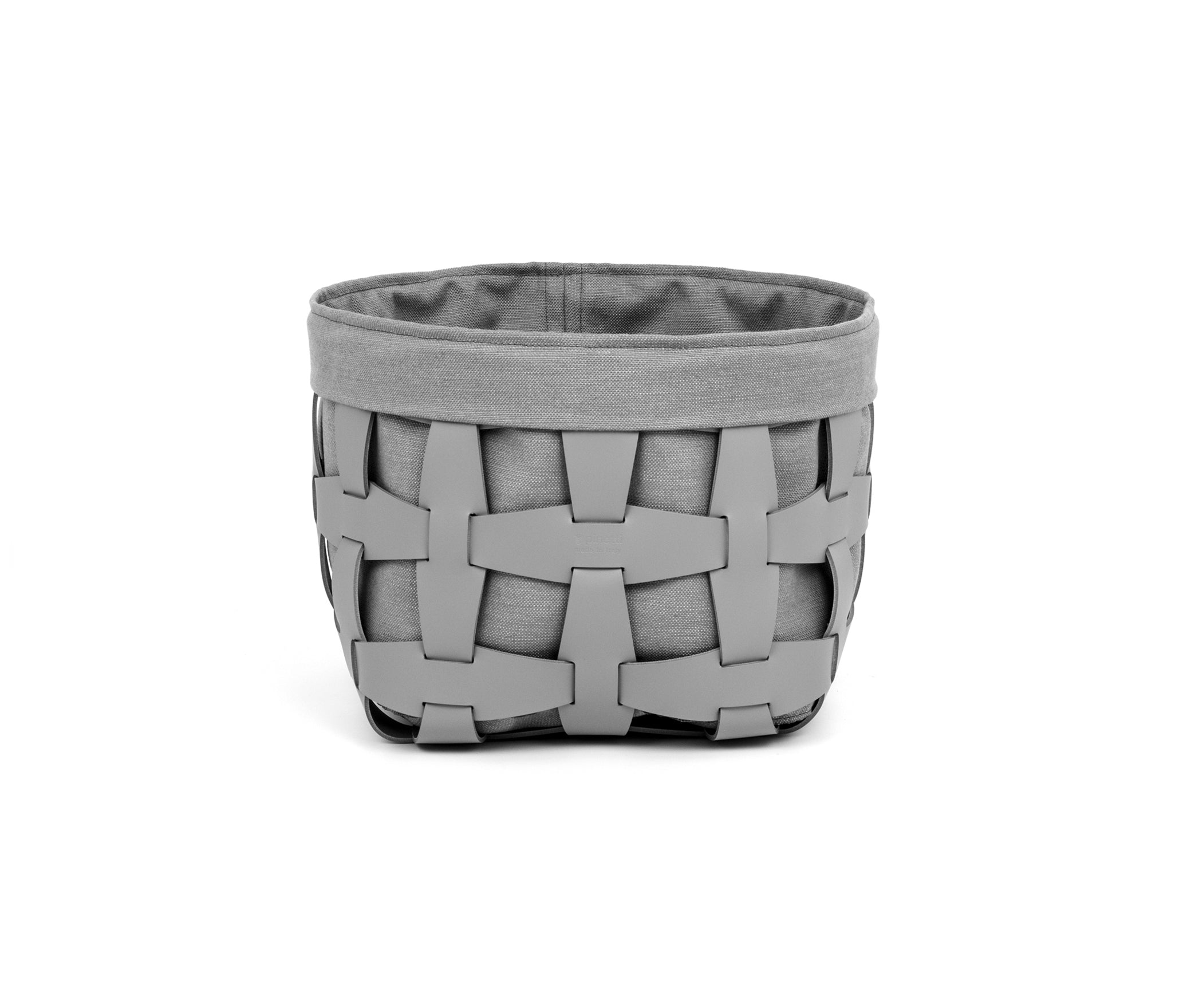 Крючок Маленькая Корзинка - 35X35XH26,5 см / регенерированная кожа_серо-коричневый Pinetti 00.0190.082.048 - Вид №1