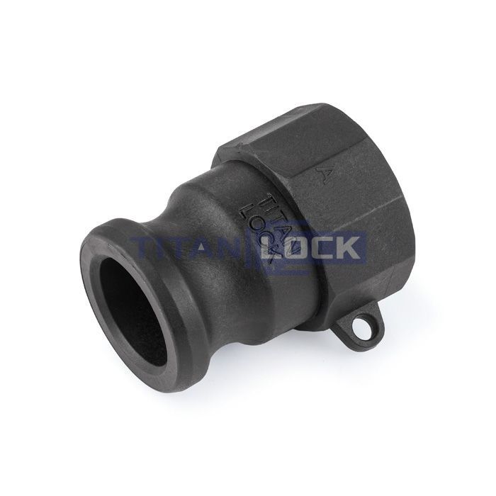 Камлок полипропиленовый тип А ниппель, внутр. резьба BSP 1 1/2", TL150APP TITAN LOCK  - Вид №2