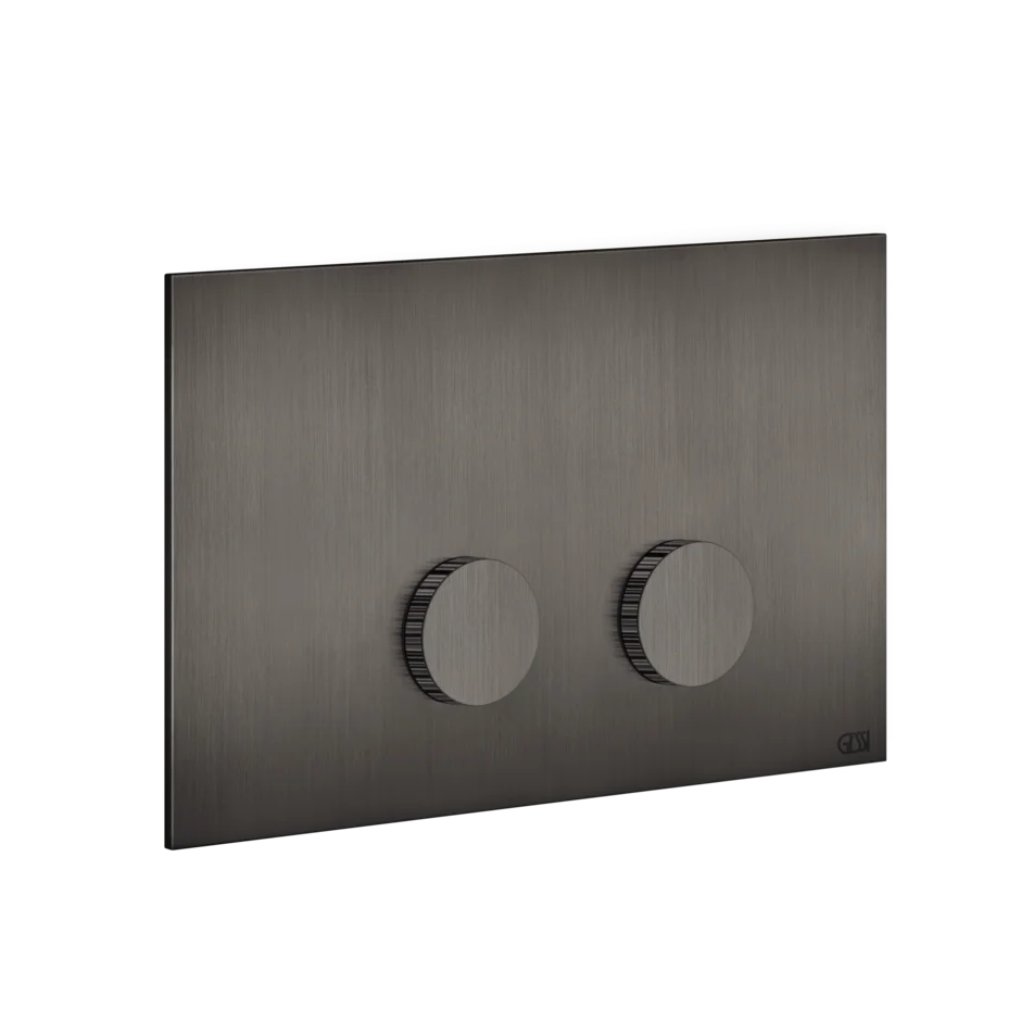 Запорная пластина 54643 707 Gessi Ingranaggio ЧЕРНЫЙ МЕТАЛЛ BR. PVD 54643707