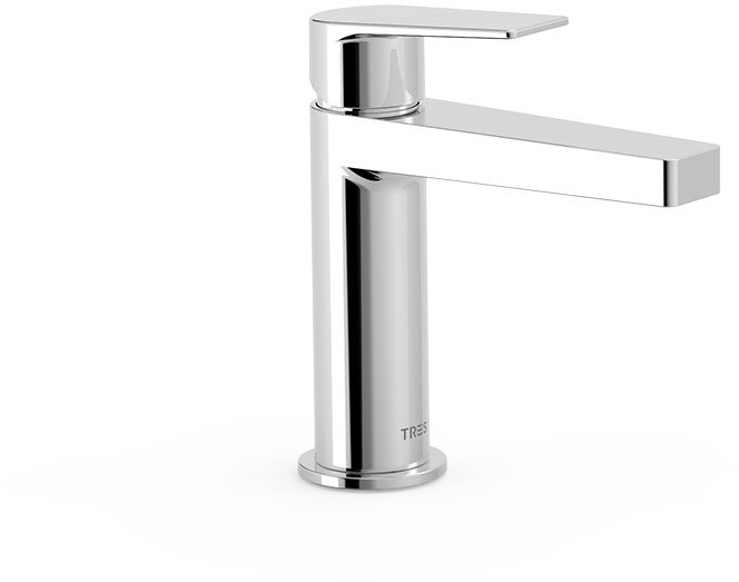 ПРОЕКТ-Смеситель для умывальника TRES с одной ручкой-21110301 TRES
