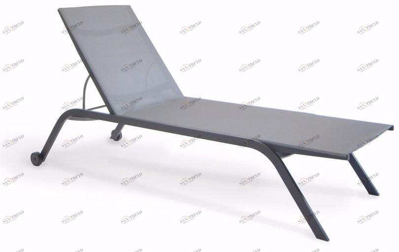 FISCHER MÖBEL Садовая кушетка из алюминия на колесиках Atlantic sun-id-1396638