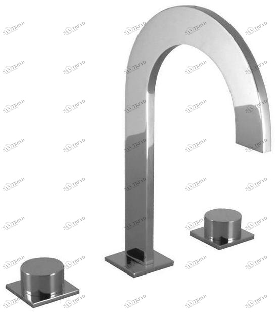 NOKEN Смеситель для раковины на 3 отверстия Giro sun-id-1433473