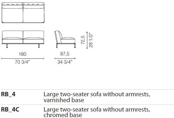 Cappellini Съемный диван Cap ferrat sun-id-1513169 - Вид №12