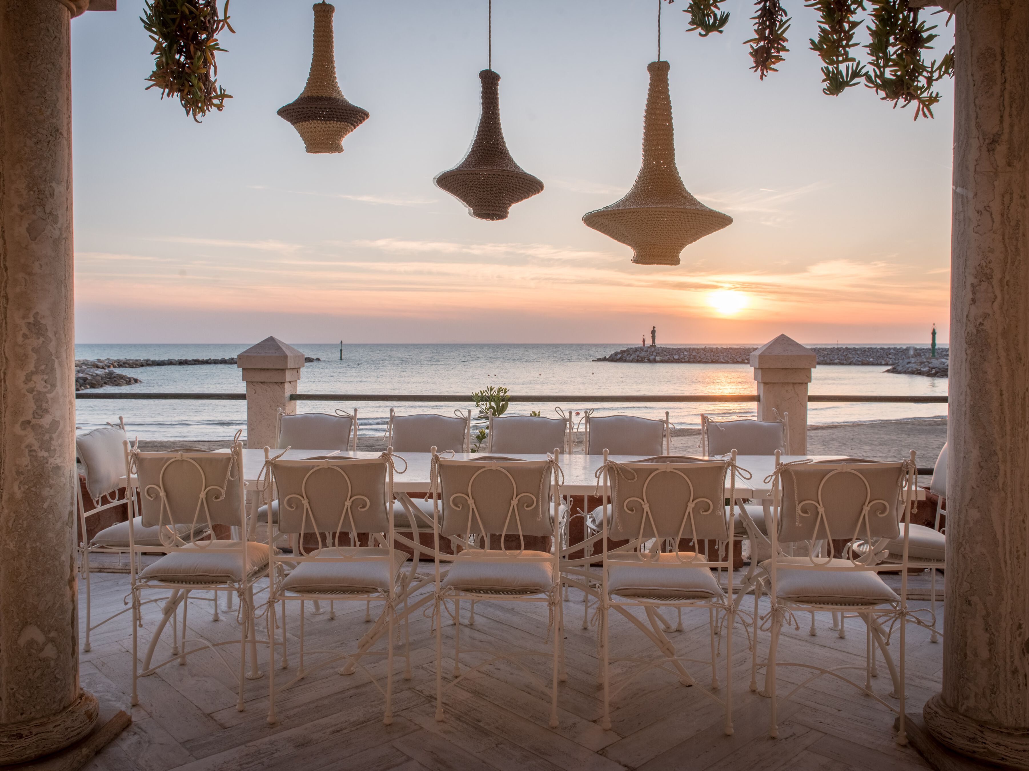 Прямоугольный каменный садовый стол GH LAZZERINI Tavolo in pietra 6 ARCH-00087264