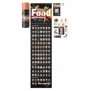 Скретч-постер #100ДЕЛ FOOD edition