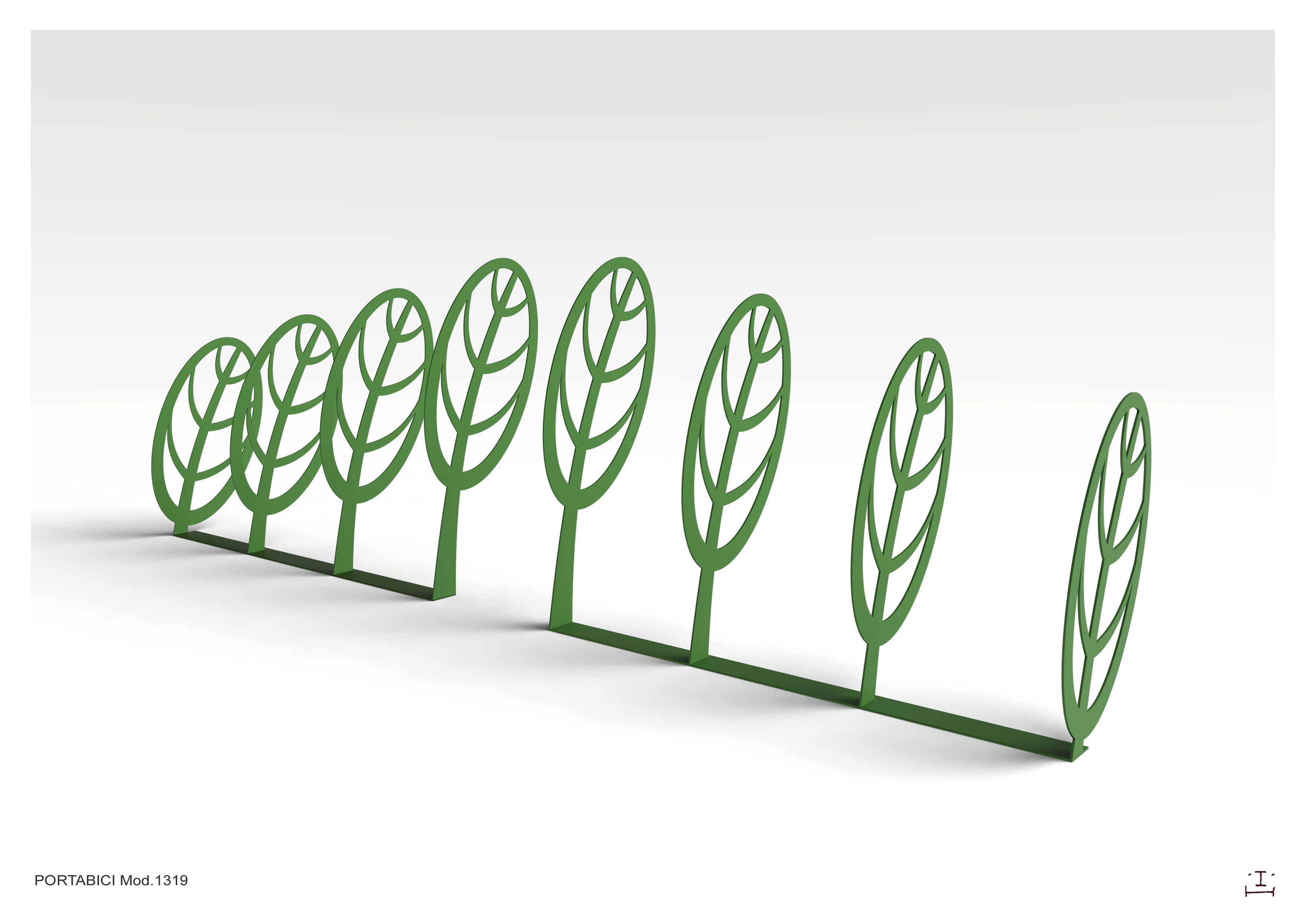 Стальная стойка для велосипедов CITYSì NATURA ARCH-00108378 - Вид №2