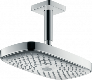 26608400 Raindance Select E Верхний душ 300 2jet EcoSmart 9 л / мин с потолочным соединением Hansgrohe