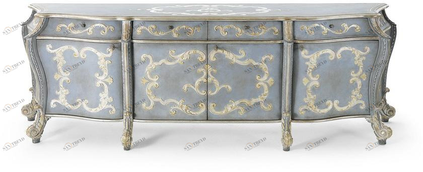 OAK Лакированный буфет с дверцами и ящиками Galleria sun-id-1408469