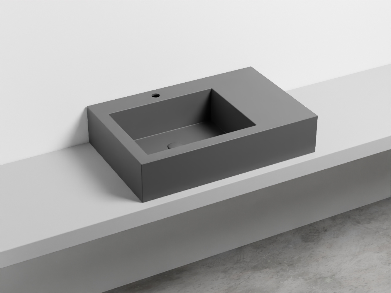 NALAMSX-CM Керамическая раковина с 1-им отверстием, чаша слево cielo I Narcisi Ceramica Cielo