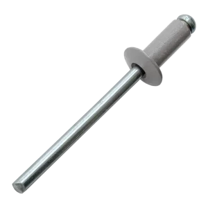 Заклепка 4x10 мм, цвет светло-серый 1000 шт.