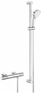 Термостат для душа GROHE Grohtherm 1000 Performance + Душевой гарнитур Tempesta Cosmopolitan 100, хром (34784000)