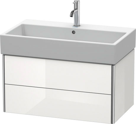 XS419508686 XSquare Тумбочка подвесная Капучино глянцевый лак Duravit - Вид №2