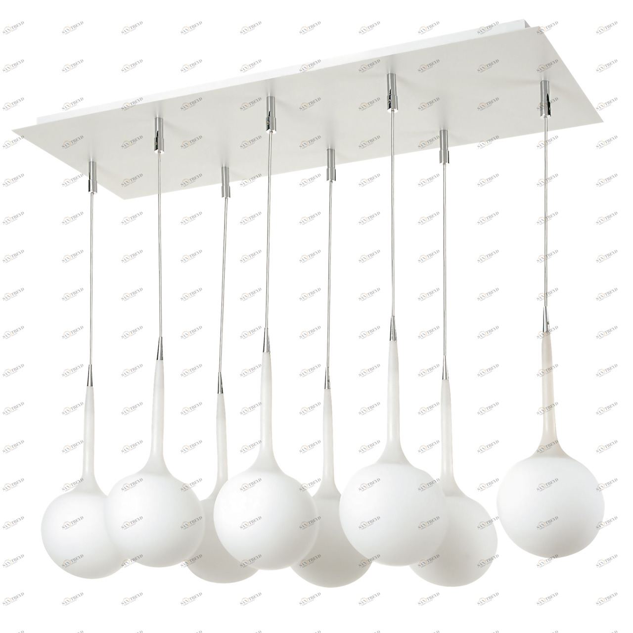 Подвесная люстра Lightstar Simple Light 803080 LIGHTSTAR ДИЗАЙНЕРСКИЕ, SIMPLE LIGHT 058109 Белый 