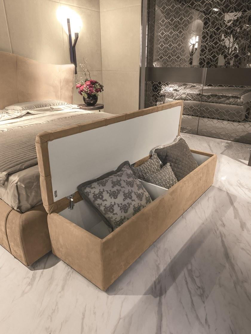 Longhi Контейнер скамейки Capitonné из кожи Loveluxe X 410 - Вид №6