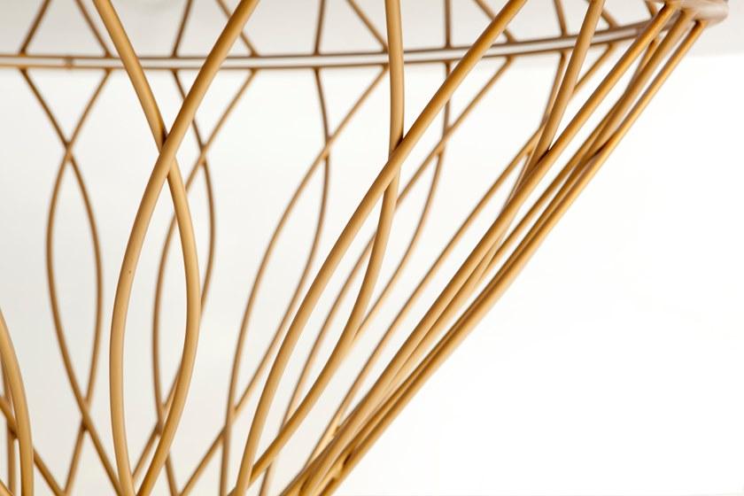 KOKET Круглый обеденный стол из железа и стекла sun-id-1373708 - Вид №2