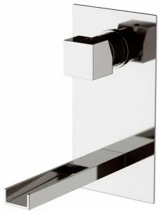 Rubinetterie Mariani Смеситель для раковины водопад с тарелкой River 566-ri