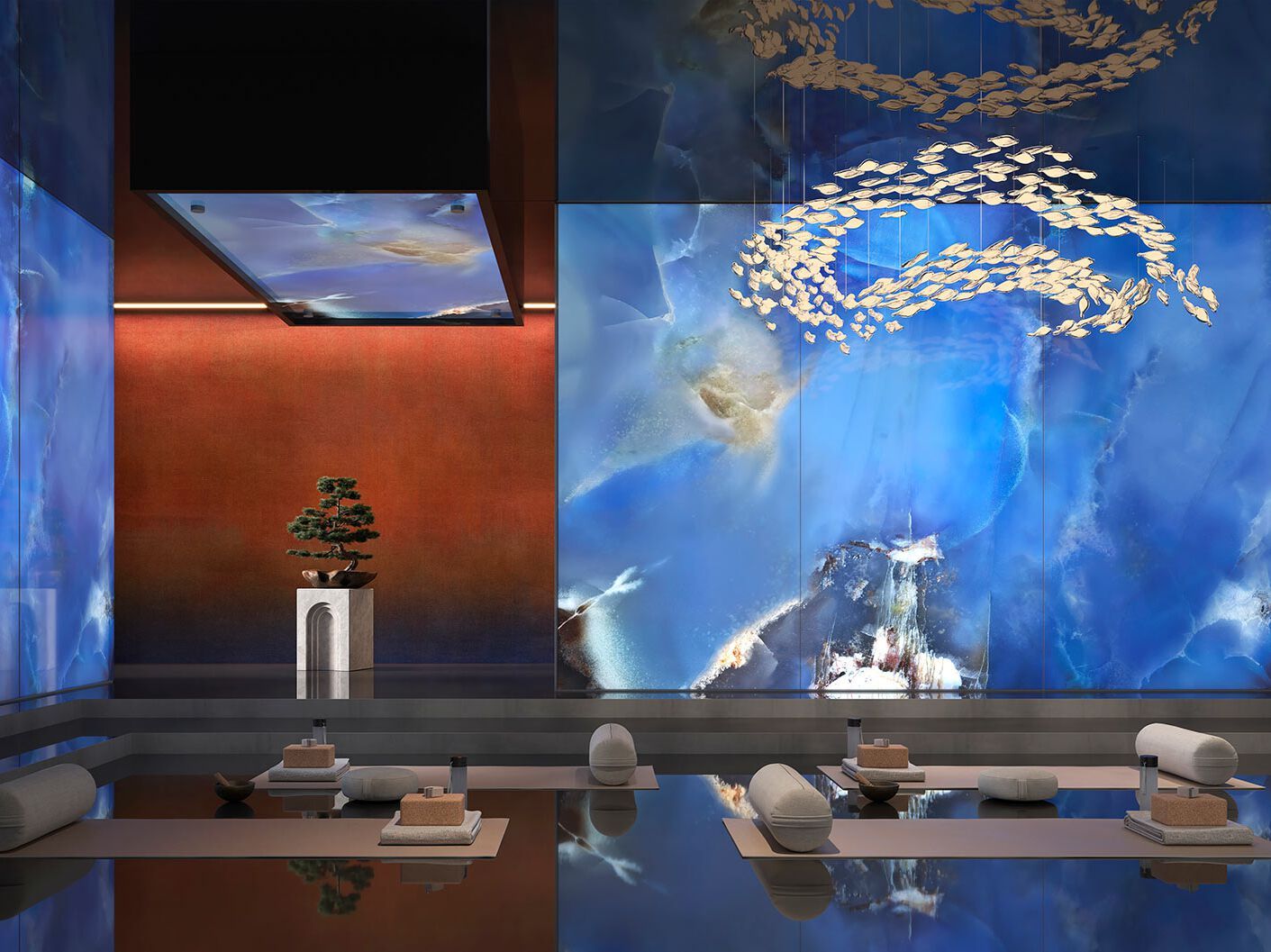 Декоративная панель из алюминия, стекла или ПММА Tecnografica Seven Seas ARCH-00013040