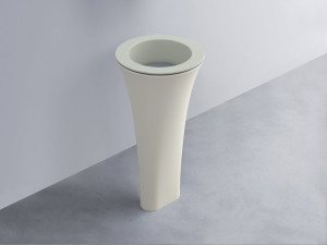 AMLA45-PM+AMPILT-BR+AMCOLT-TL Раковина Amedeo Tondo отдельностоящая cielo Enjoy + Amedeo