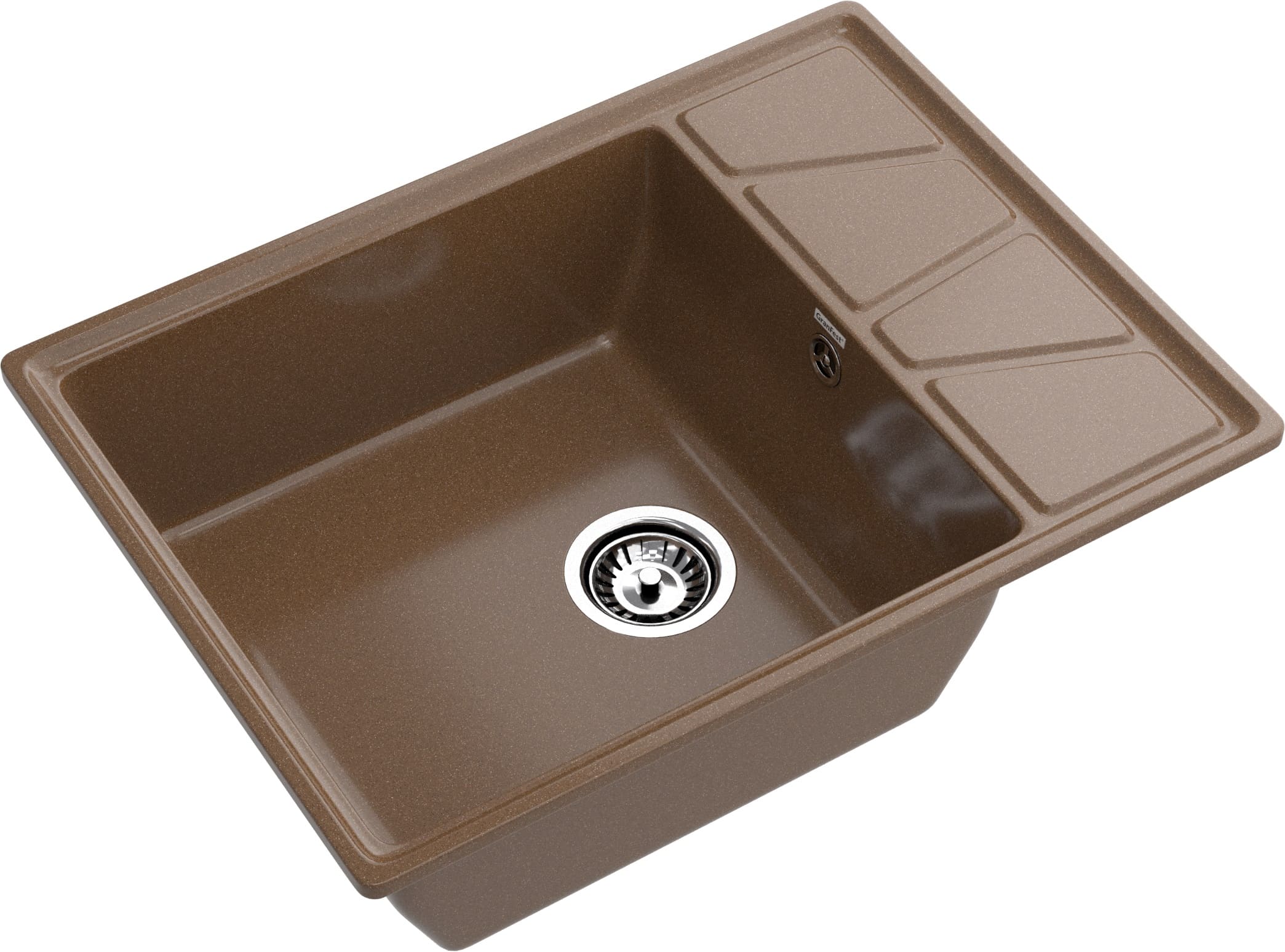 Кухонная мойка Искусственный камень VERTEX S186 GranFest V-680L-S186 - Вид №2