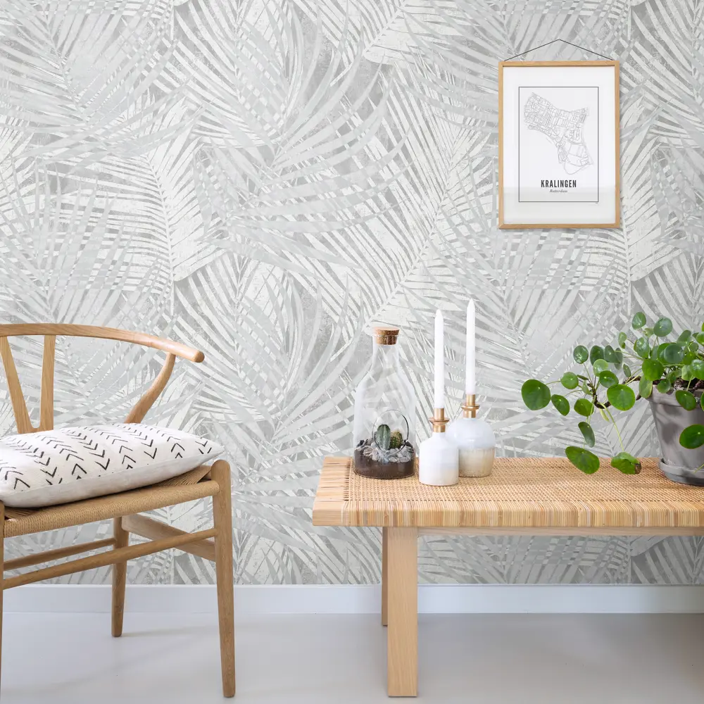 Обои флизелиновые Wall Up Mousson серые 1.06 м 650723 STLM-2193127 - Вид №3