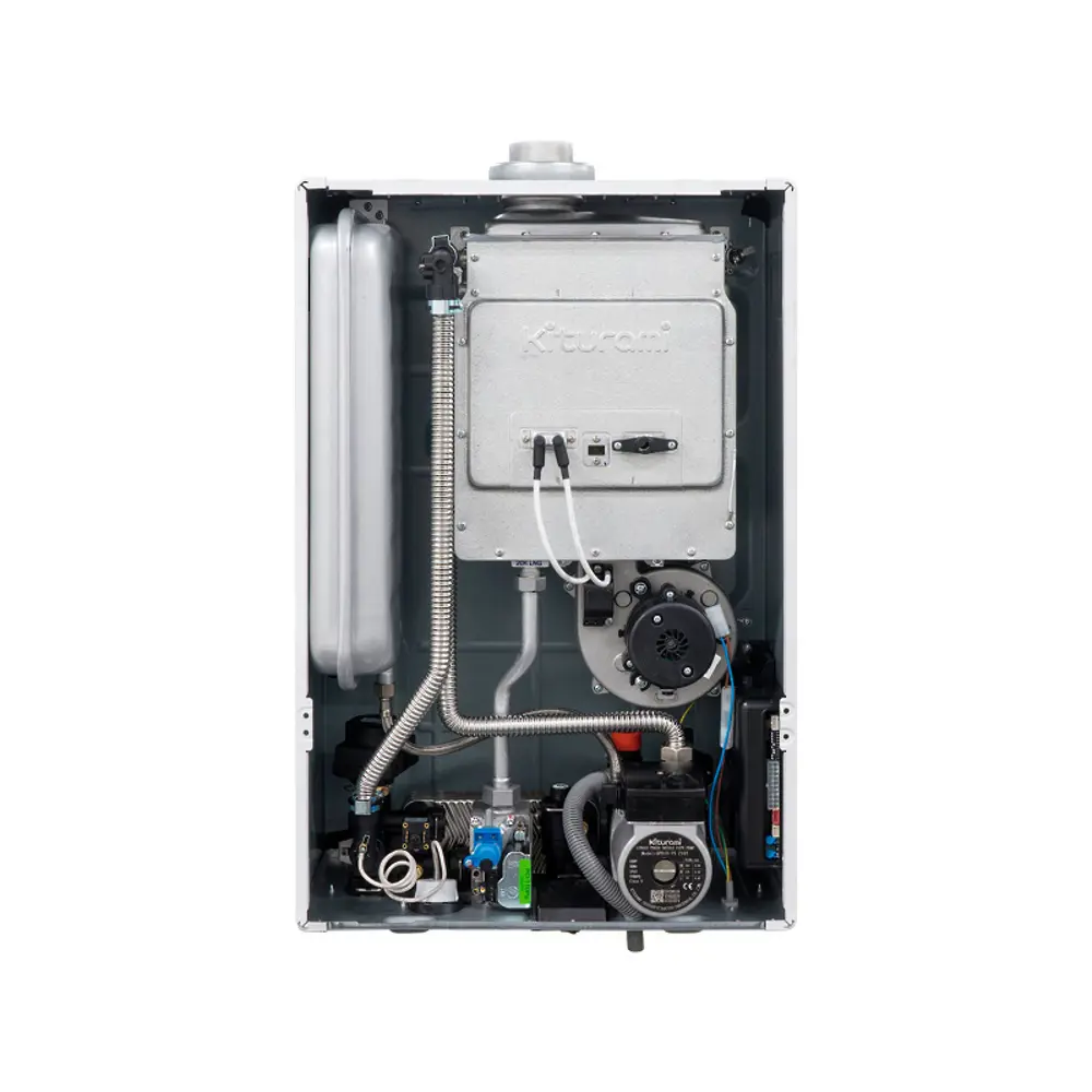 Газовый котел конвекционный 10 кВт Kiturami World Alpha-10 A21E220277 двухконтурный настенный STLM-2132289 - Вид №2