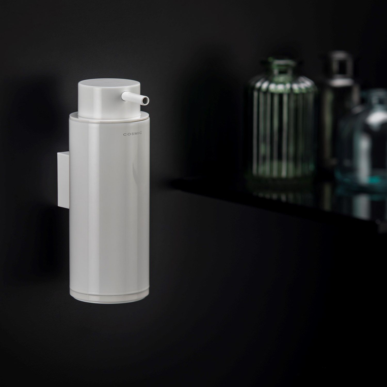 Настенный дозатор мыла из нержавеющей стали Cosmic Black &amp ARCH-00077487 - Вид №5