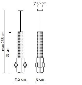 Karman Подвесной светильник из окрашенного металла Nando sun-id-1372185 - Вид №5