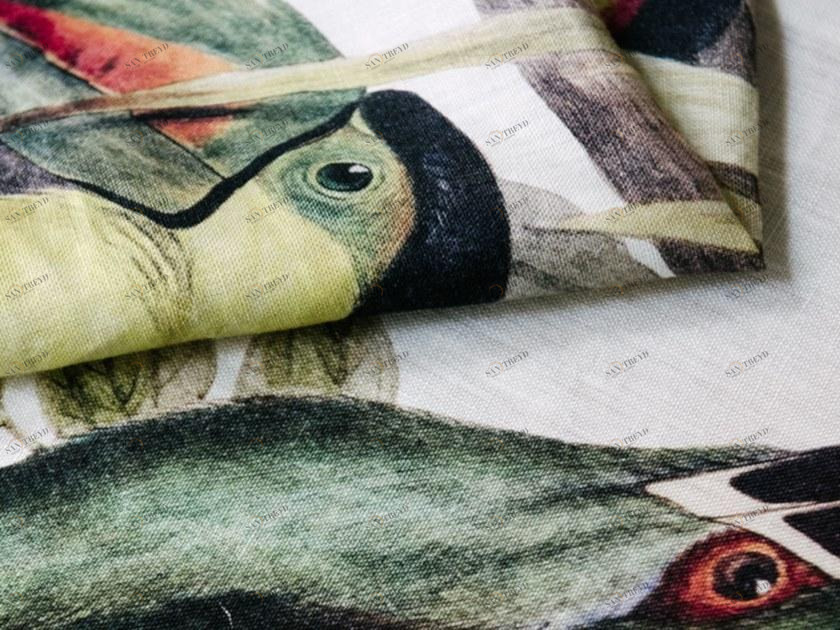 The NapKing Набор для завтрака (6 салфеток + 6 салфеток) Toucans sun-id-1374893