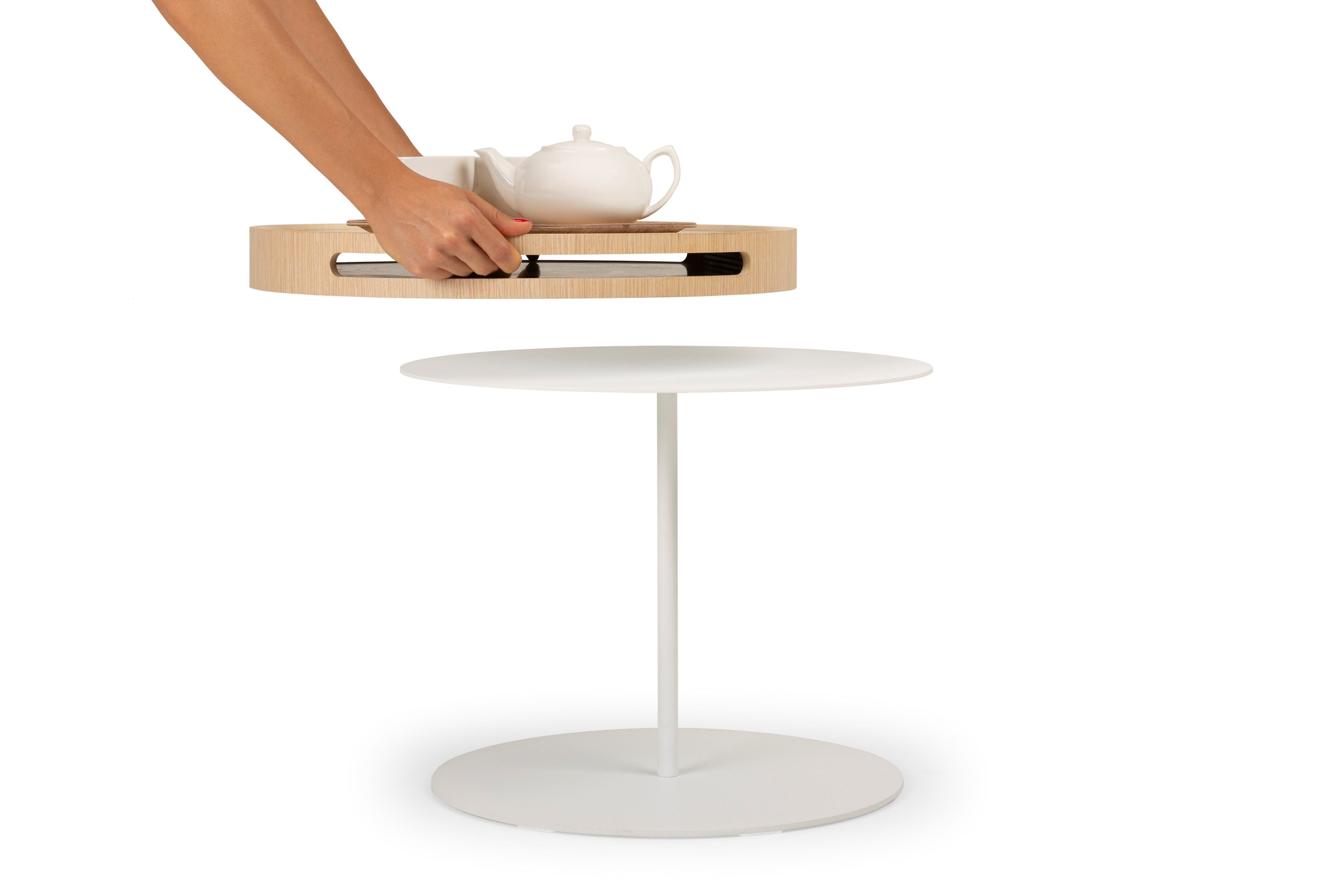 Круглый журнальный столик с подносом True Design чувак и Кайо ARCH-00016456 - Вид №5