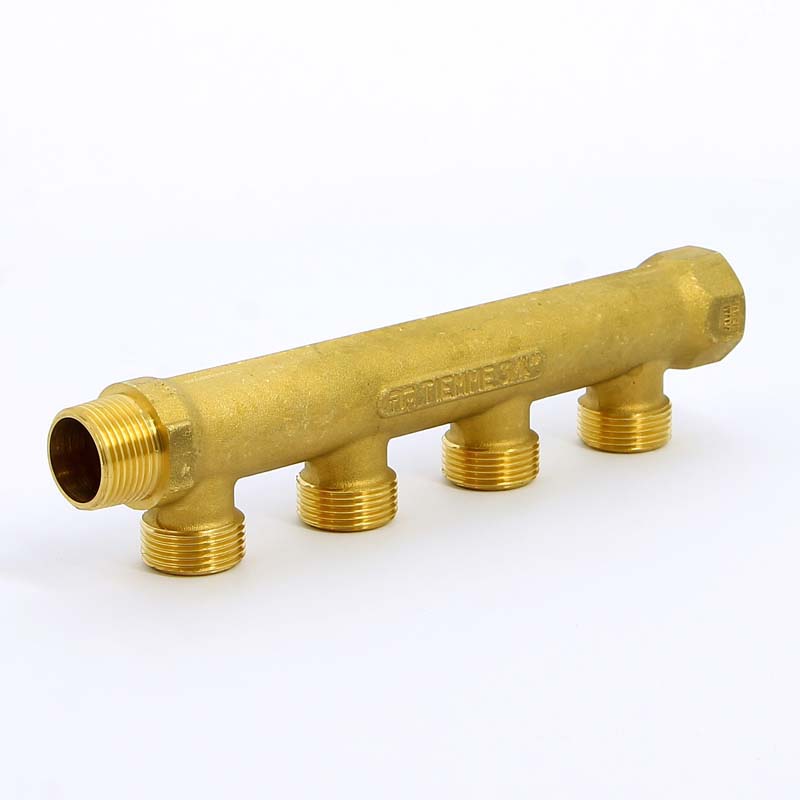 Коллектор НВ 3/4" TIEMME 4 выхода 3/4"ЕК 50мм 1910022 - Вид №2