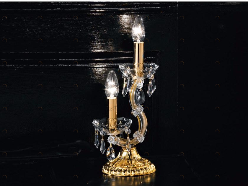 Masiero Настольная лампа из металла с кристаллами Maria teresa sun-id-1451959