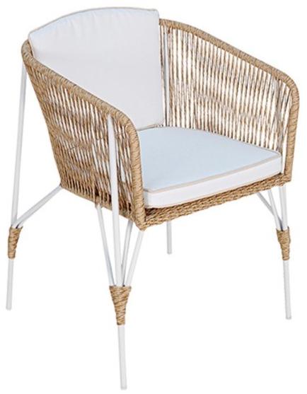 cbdesign Садовый стул из синтетического волокна с подлокотниками Lodz N068n1 - Вид №2