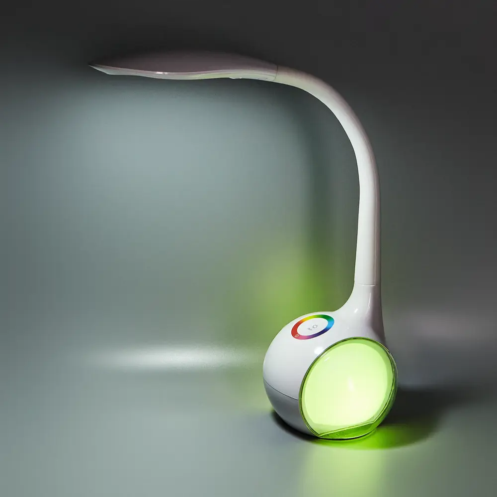 Настольная лампа светодиодная DPNR-LLTLL01-WTE регулируемый RGB свет цвета цвет белый DIOPRO STLM-2078174 - Вид №14