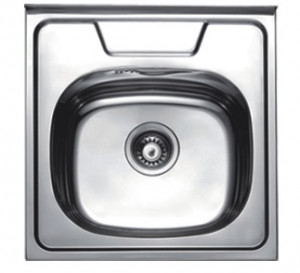 HB5050-06 Кухонная мойка , полированная сталь Haiba