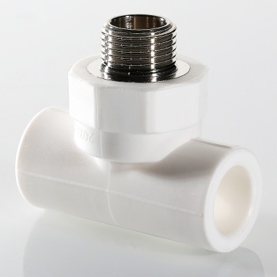 VTp.733.0.02004 Фитинг полипропиленовый – тройник с переходом на наружную резьбу Valtec 20 мм х 1/2"  - Вид №5