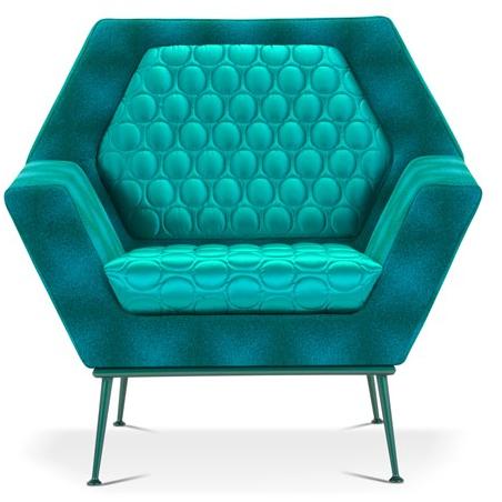 Adrenalina Кресло из ткани с подлокотниками Morebillow sun-id-1351859 - Вид №1