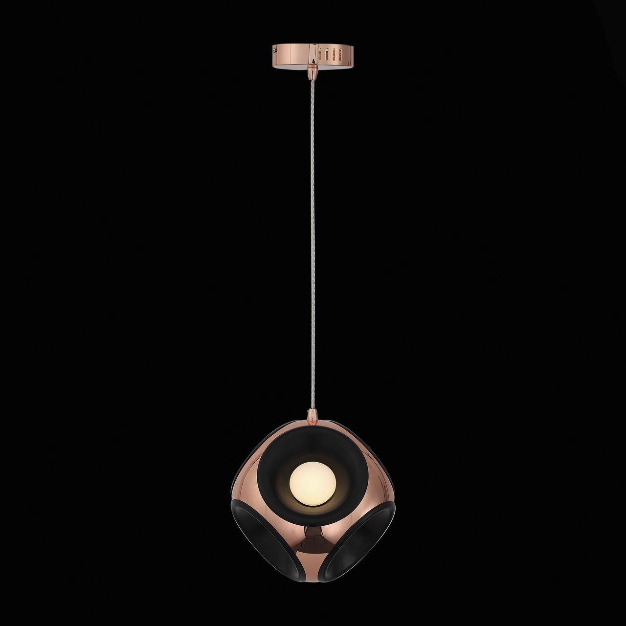 Подвесной светодиодный светильник ST Luce Cratere SL948.303.01 ST LUCE ДИЗАЙНЕРСКИЕ, CRATERE 102824 Медь  - Вид №3
