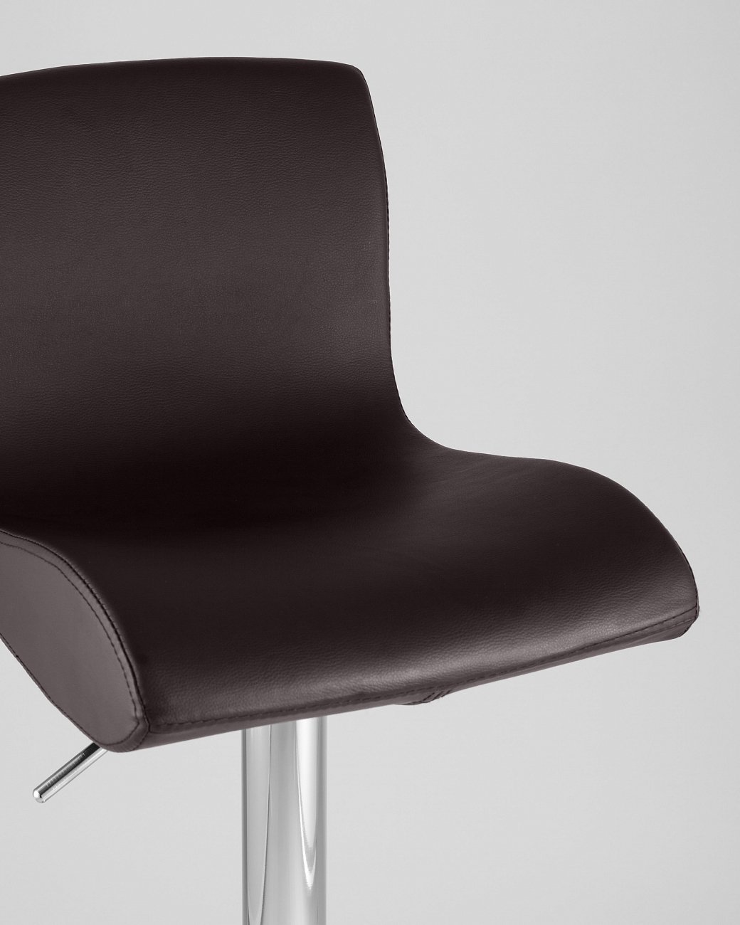 Стул барный со спинкой коричневый из экокожи "Хамер" STOOL GROUP  00-3945979 Коричневый  - Вид №7