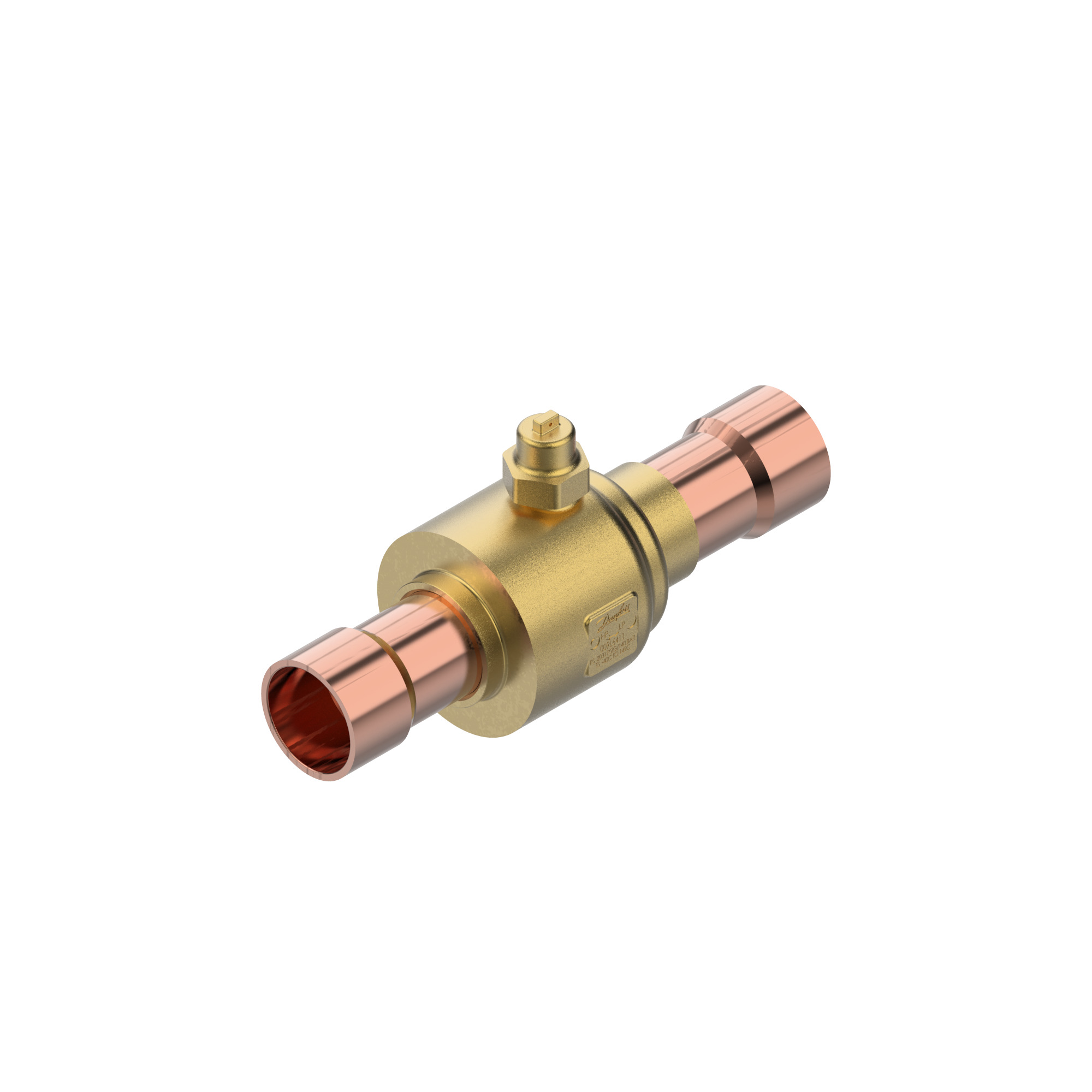 Danfoss GBCT — Запорные шаровые краны для CO2 140 бар GBCT 22s Кран шаровый 009L6420  - Вид №2