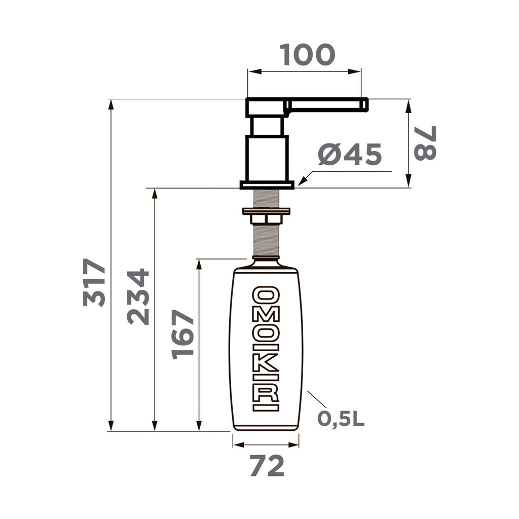 OM-04 GB OMOIKIRI 4995052 - Вид №4