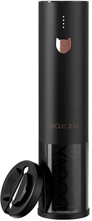 90600767 Электрический штопор Circle joy нержавеющая сталь цвет черный CJ-EKPQ08 RUS STLM-0859983