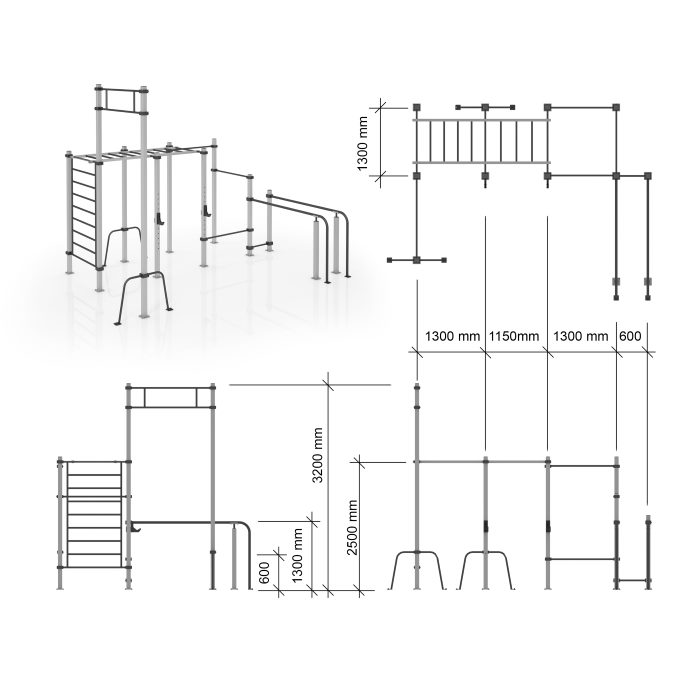 Kettler kett-up уличный комплекс для взрослых и подростков 05 Kettler sun-id-2069199 - Вид №1