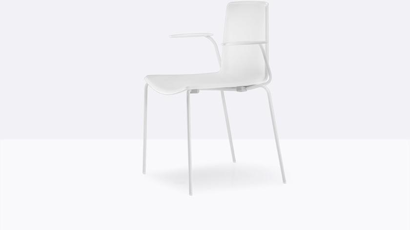 Pedrali Штабелируемый пластиковый стул для ресторана с подлокотниками Tweet sun-id-1386547 - Вид №10