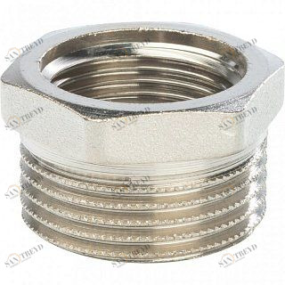 Футорка НВ 1х3/4" никель STOUT SFT0029000134