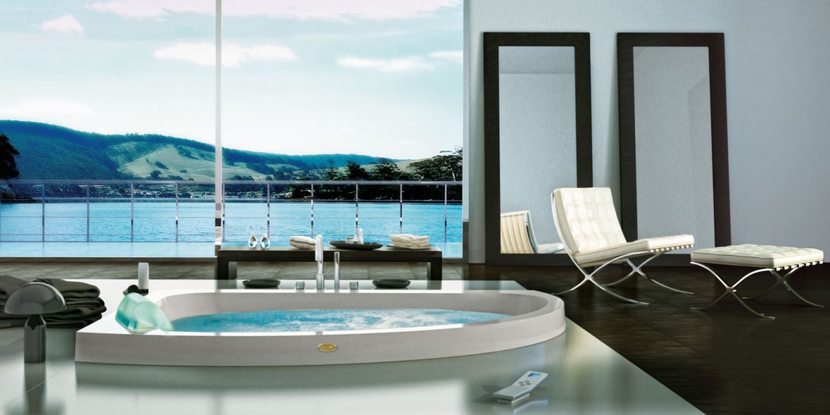 Ванна с гидромассажем "HYDRO FRIENDLY" Aquasoul Offset встроенная 9443-597 Dx Jacuzzi 9443597DX - Вид №2