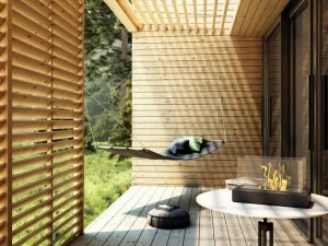 Kratki Настольный камин на биоэтаноле из стали и стекла