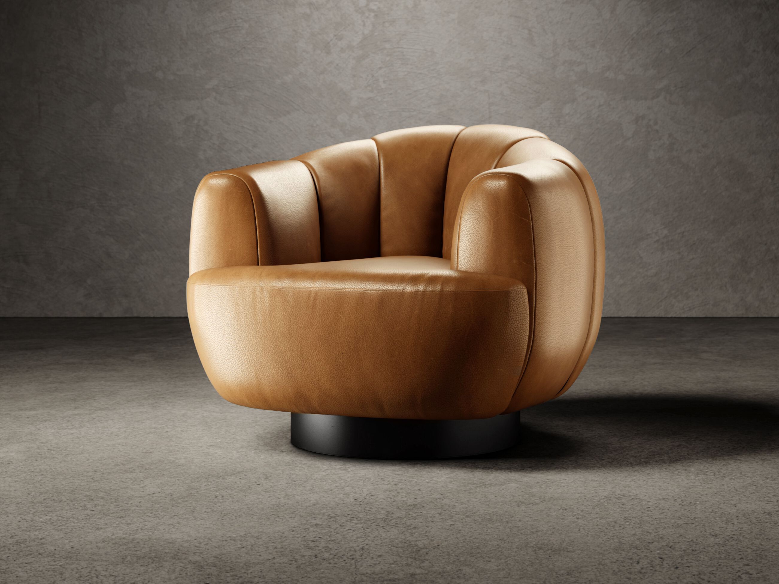 Кожаное кресло с подлокотниками GIOPAGANI ORNELLA ARCH-00063178