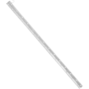 Петля рояльная 815 мм сталь цвет цинк