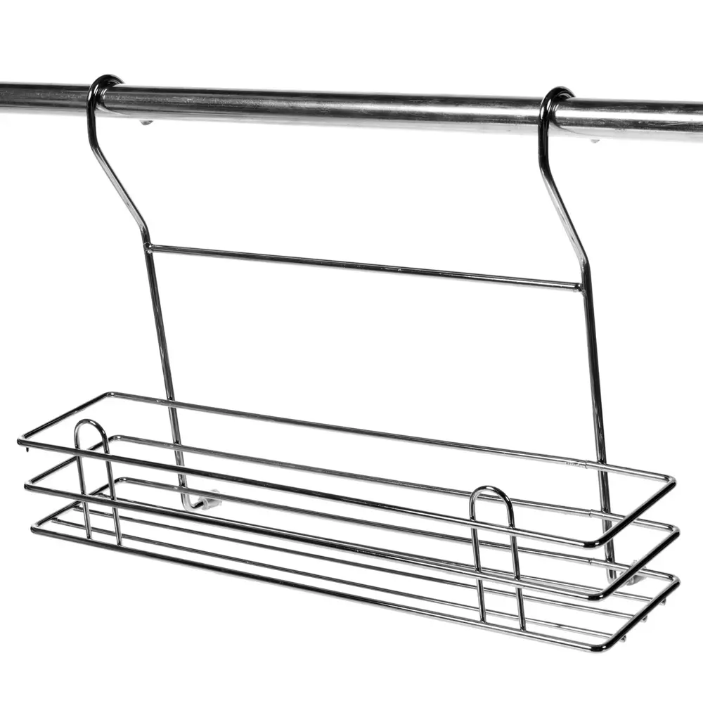 Полка для специй Delinia 105х350х250 мм цвет хром 15869657 STLM-2152523 
