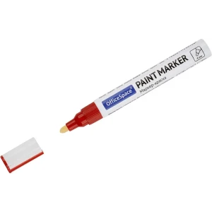 Маркер-краска OFFICE SPACE для точной разметки, красный 89387339